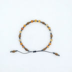 Bransoletka z karneolu i hematytu