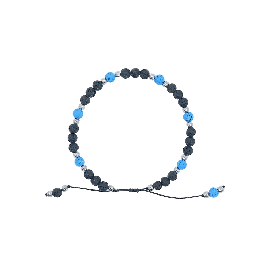 Bransoletka z lawy wulkanicznej