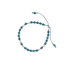 Bransoletka z apatytu i hematytu