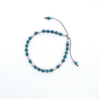 Bransoletka z apatytu i hematytu