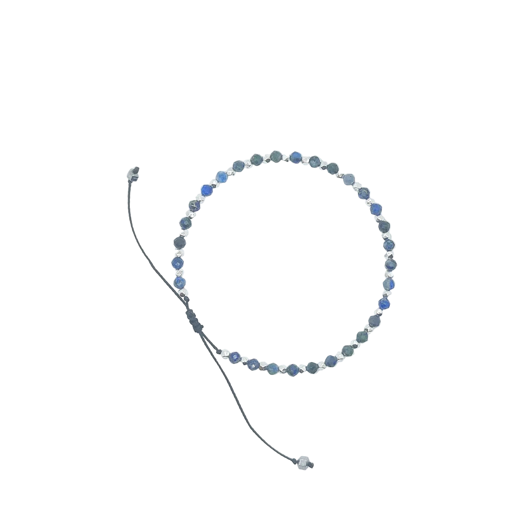 Bransoletka z kamieni lapis lazuli