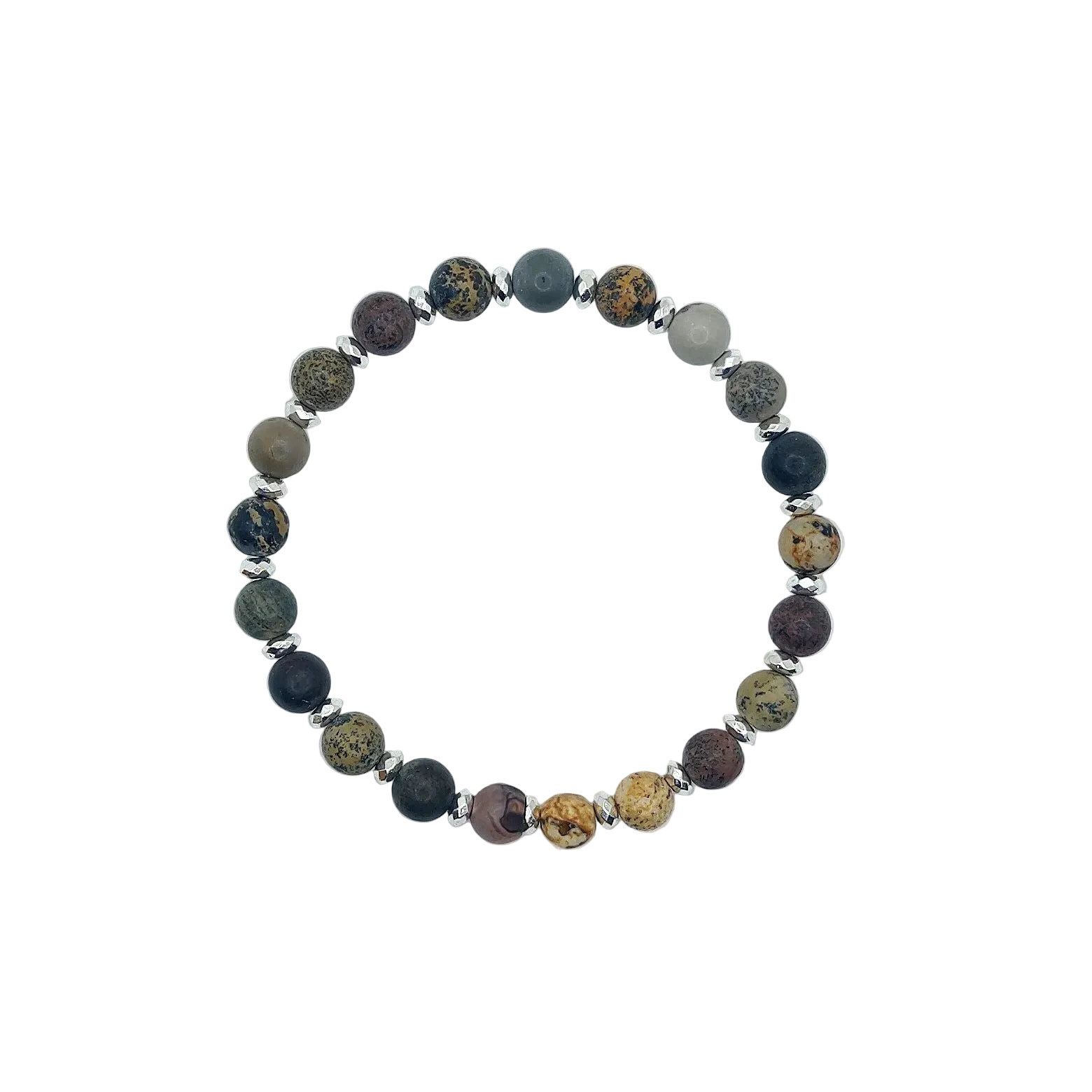 Bransoletka z jaspisu oceanicznego