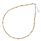 Naszyjnik z jaspisu krajobrazowego