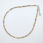 Naszyjnik z jaspisu krajobrazowego