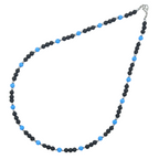 Naszyjnik z lawy wulkanicznej