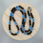 Naszyjnik z lawy wulkanicznej