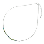 Naszyjnik z wstawką z turkusu afrykańskiego