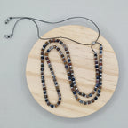 Naszyjnik z pietersitu i hematytu