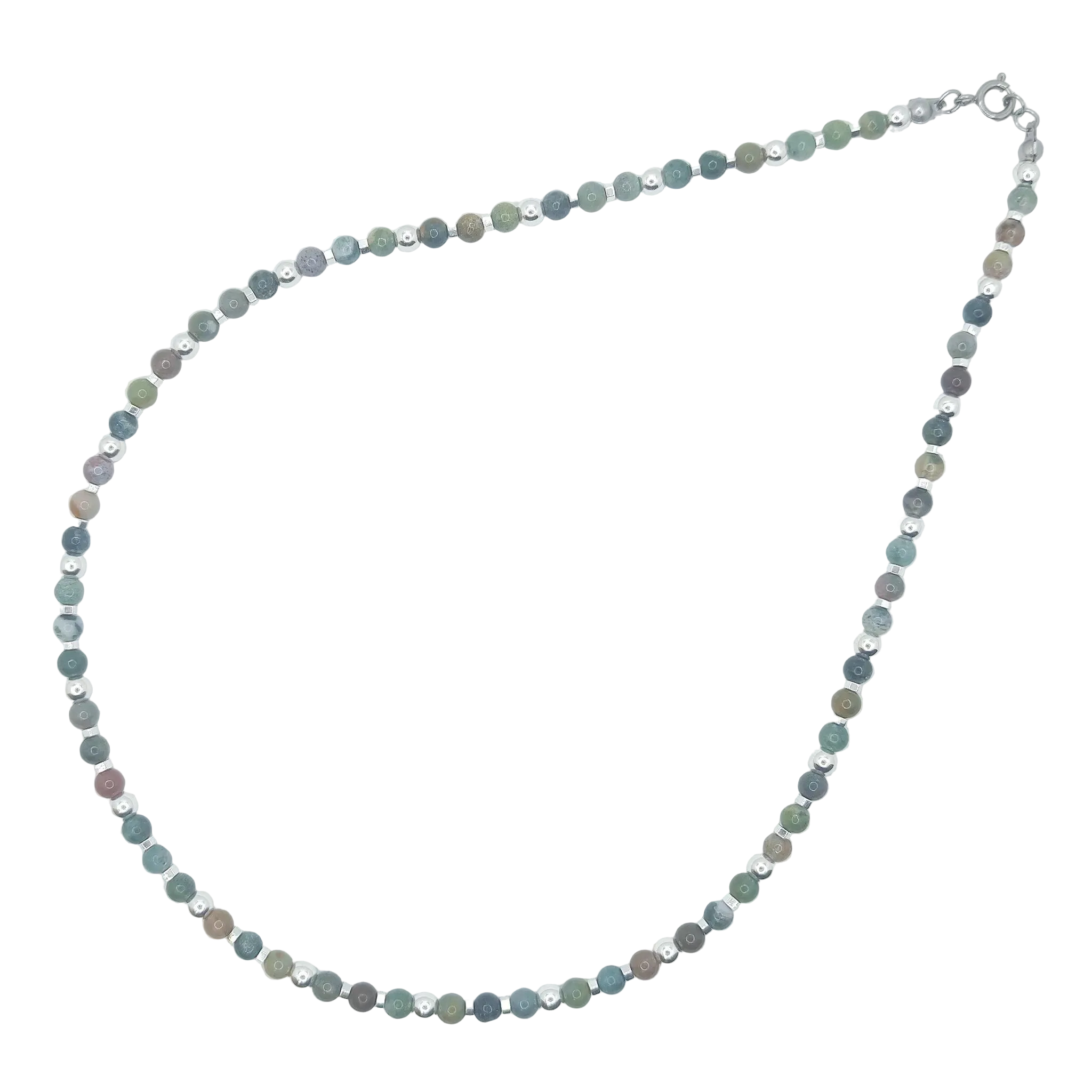 Naszyjnik z agatów indyjskich